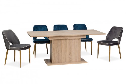 Стол обеденный Reno II 140-180×80 Signal дуб сонома